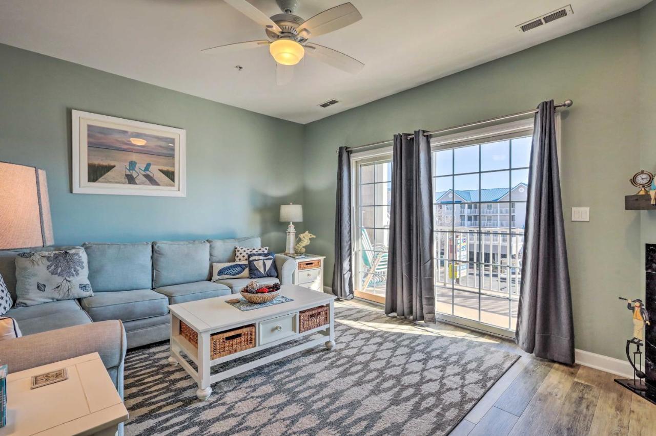 Downtown Ocean City Condo Balcony With Inlet View Exterior photo