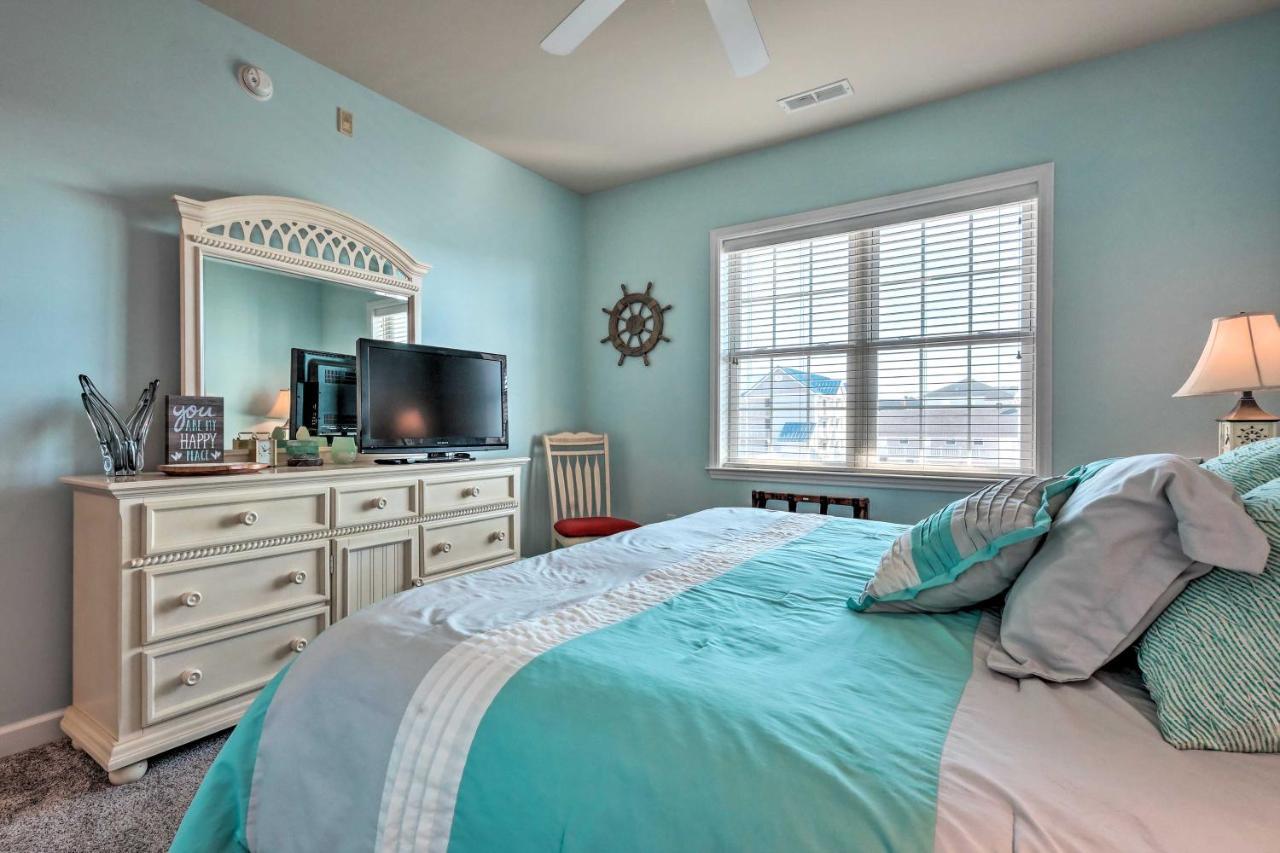 Downtown Ocean City Condo Balcony With Inlet View Exterior photo